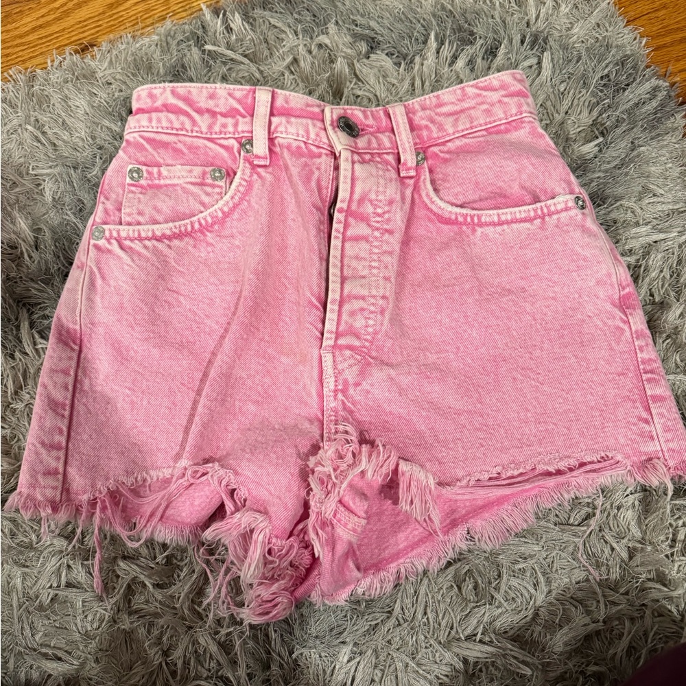 High waisted Zara Jean shorts size 2